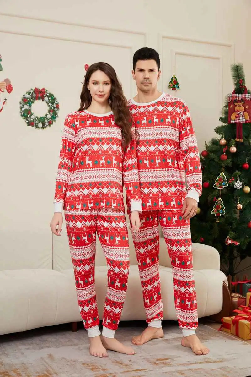 Christmas Matching Family Pajamas Set - Cozy Holiday Pjs for Family Photos, Christmas Morning & Festive Gatherings