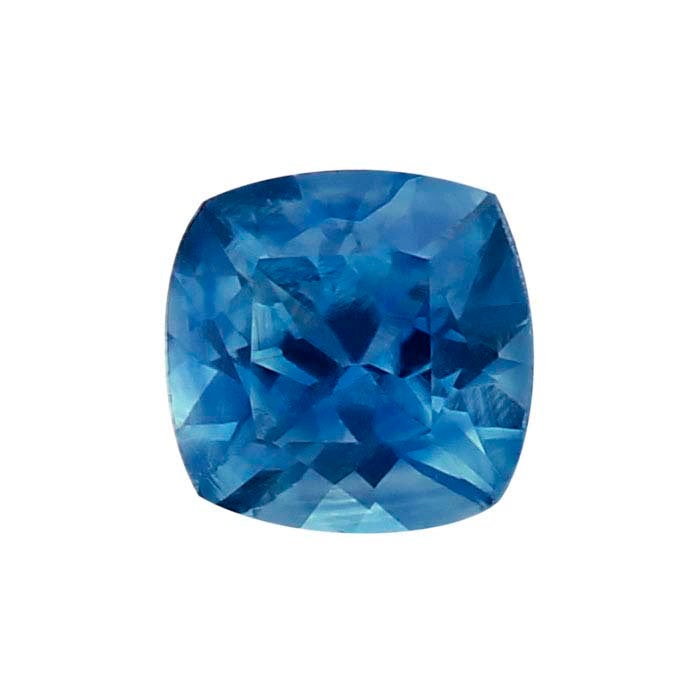 Natural Montana Medium Blue Sapphire 3-4mm Cushion Cut VS Loose Stone - September Birthstone, USA Mined & Cut - Perfect for Engagement Rings, Jewelry Making & Birthstone Gifts