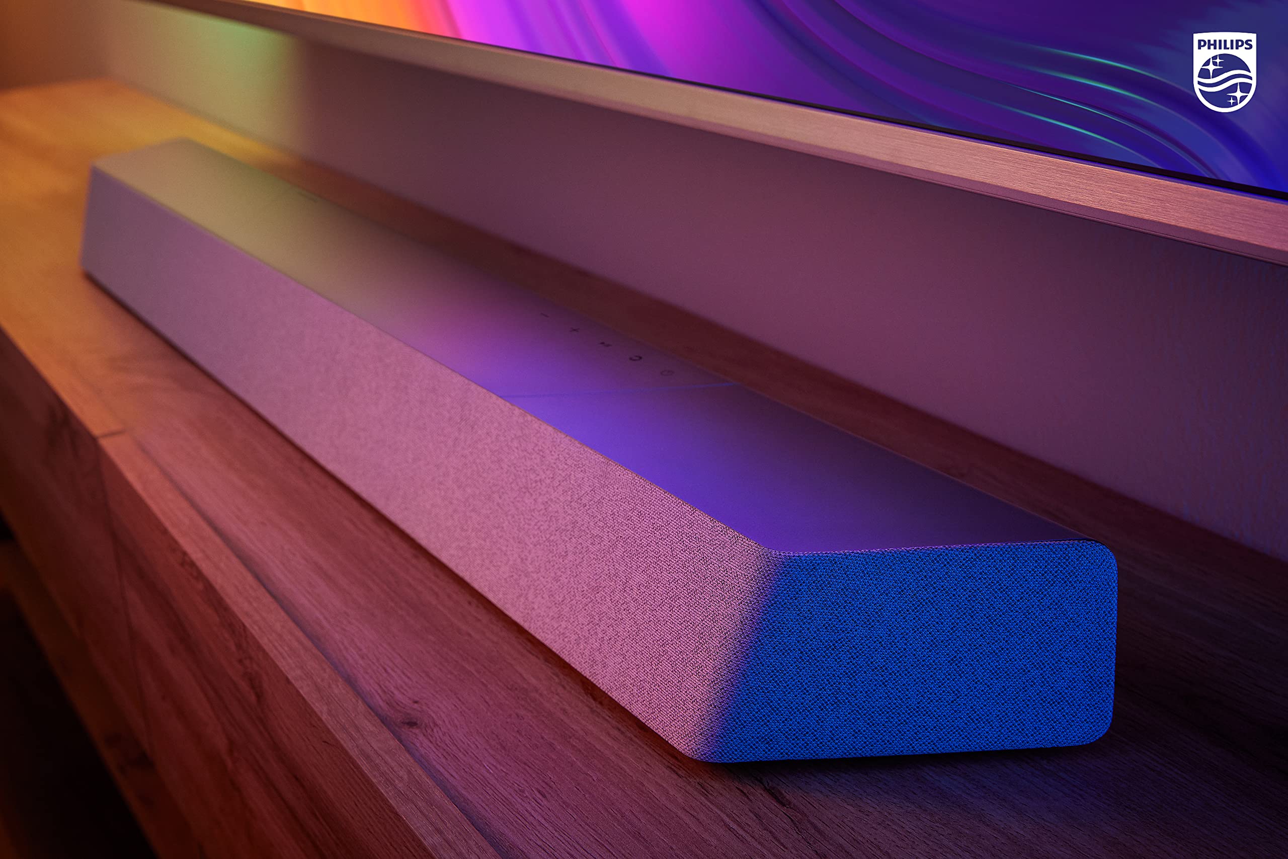 PHILIPS B8507B 3.1-Channel Soundbar with Wireless Subwoofer & Dolby Atmos - Premium Home Theater Audio System for Movies, Gaming & Music - Black