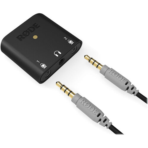RODE AI Micro Ultracompact 2x2 USB-C Audio Interface for Podcasting, Streaming & Recording - Perfect for Home Studios & Content Creators