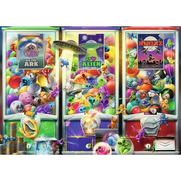 Animals, Aliens & Ninjas PZ1000 - Fun Collectible Figures for Kids & Adults | Perfect for Home Decor, Party Favors & Gift Giving