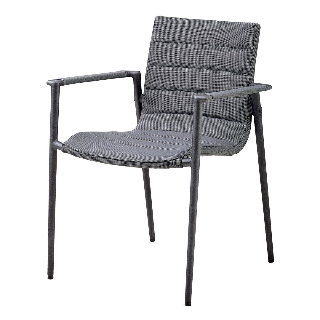 Premium Outdoor Armchair - Heavy-Duty All-Weather Patio Furniture with Cushion - Perfect for Backyard, Garden, Poolside & Deck Relaxation