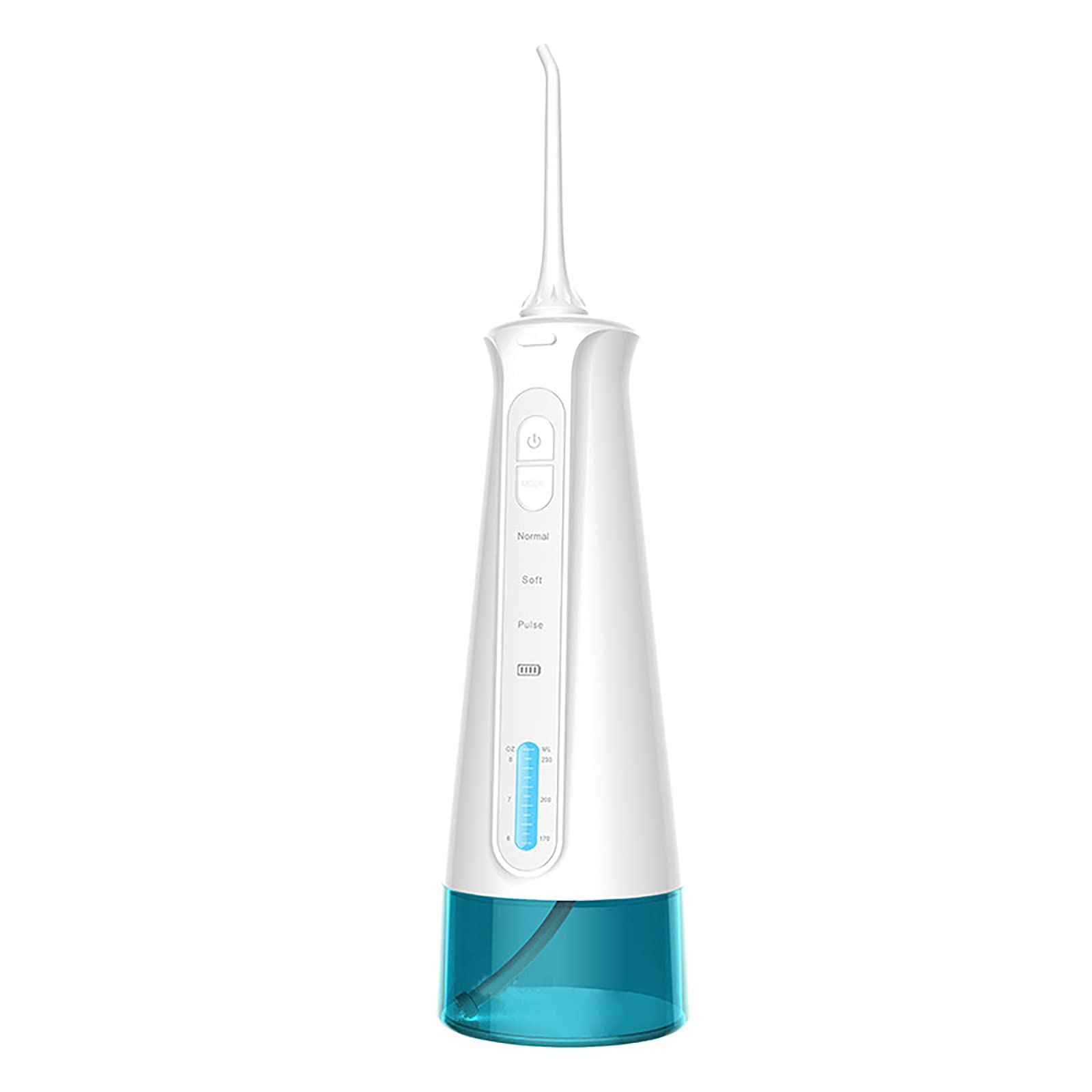 Portable Cordless Water Flosser Oral Irrigator - USB Rechargeable Dental Flosser for Braces, Kids & Travel | Perfect for Home, Office & On-The-Go Oral Care