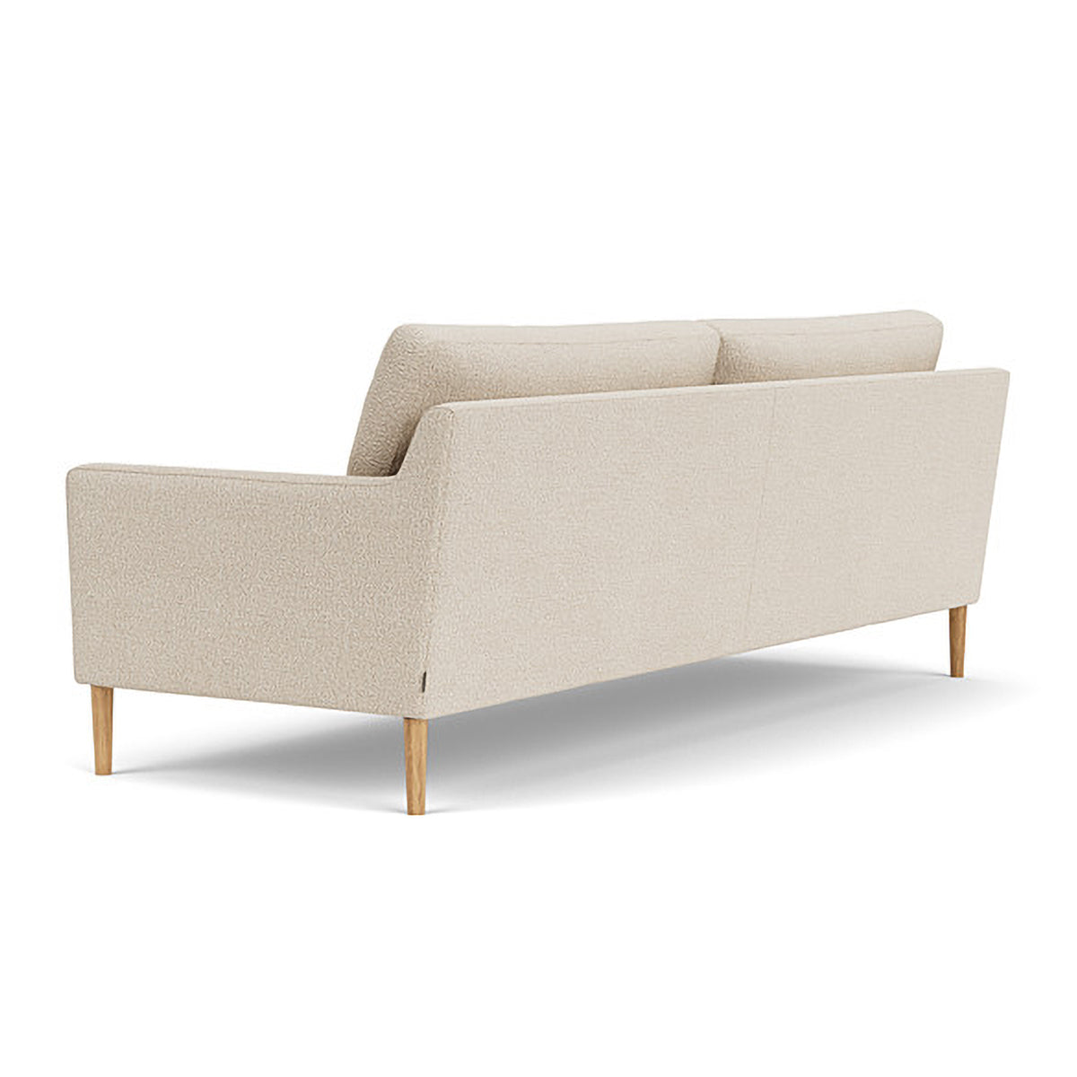 Astha Boucle 3 Seater Sofa - Modern Upholstered Couch with Soft Fabric for Living Room, Lounge & Office | Comfortable Sectional Sofa for Home Decor