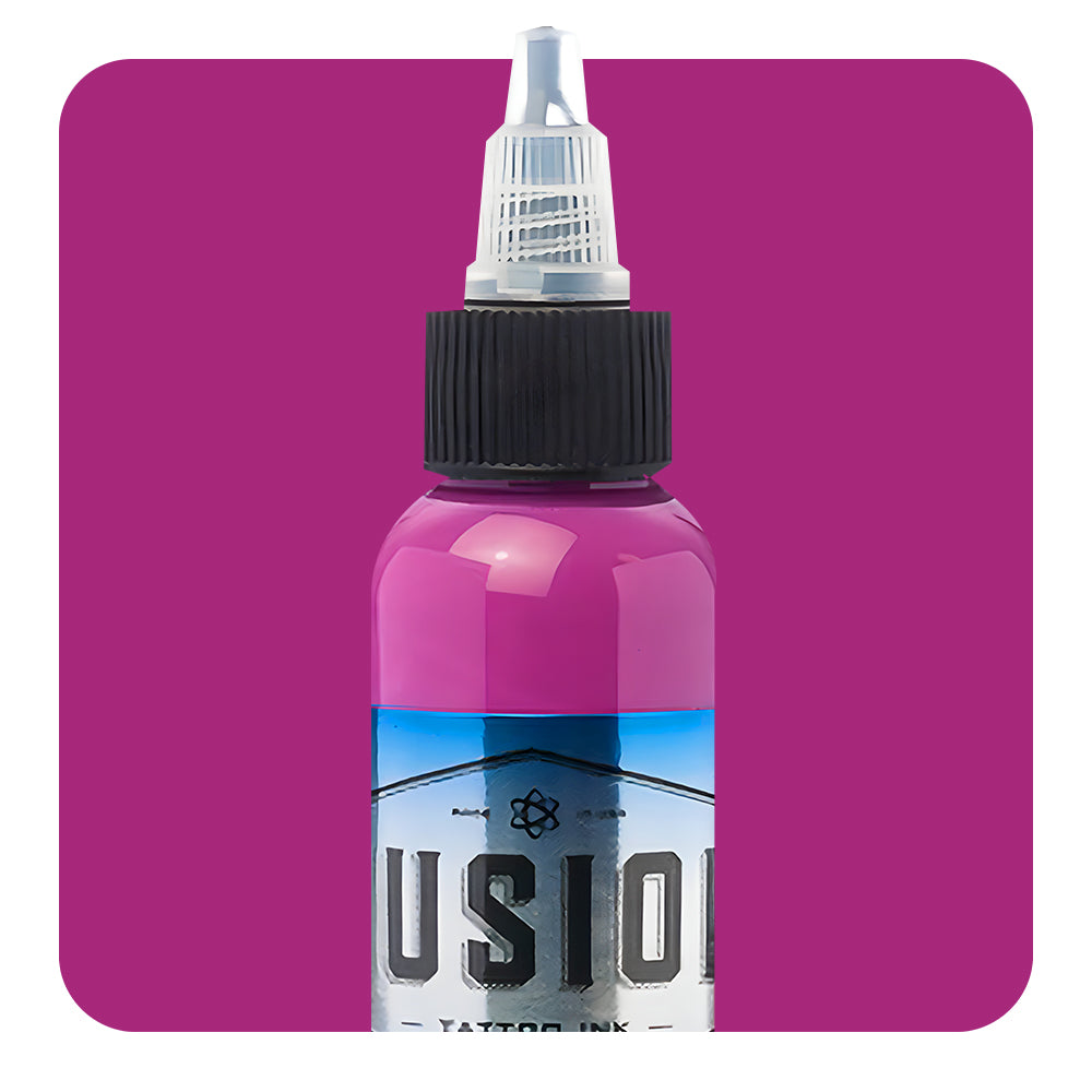 Premium Fuchsia Tattoo Ink - 1oz Bottle for Professional Artists & Tattoo Enthusiasts - Ideal for Vibrant Body Art & Permanent Makeup