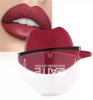 AGLEY Matte Waterproof Pink Lipstick - Long Lasting, Vegan & Cruelty-Free Makeup for Bold Lips | Perfect for Parties, Dates & Everyday Wear