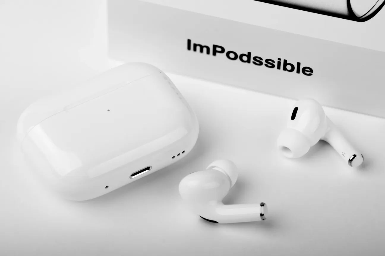 Impods Wireless Earbuds - Bluetooth 5.0 True Wireless Headphones with 30H Playtime, IPX5 Waterproof, Touch Control for Running, Gym, Workout & Travel