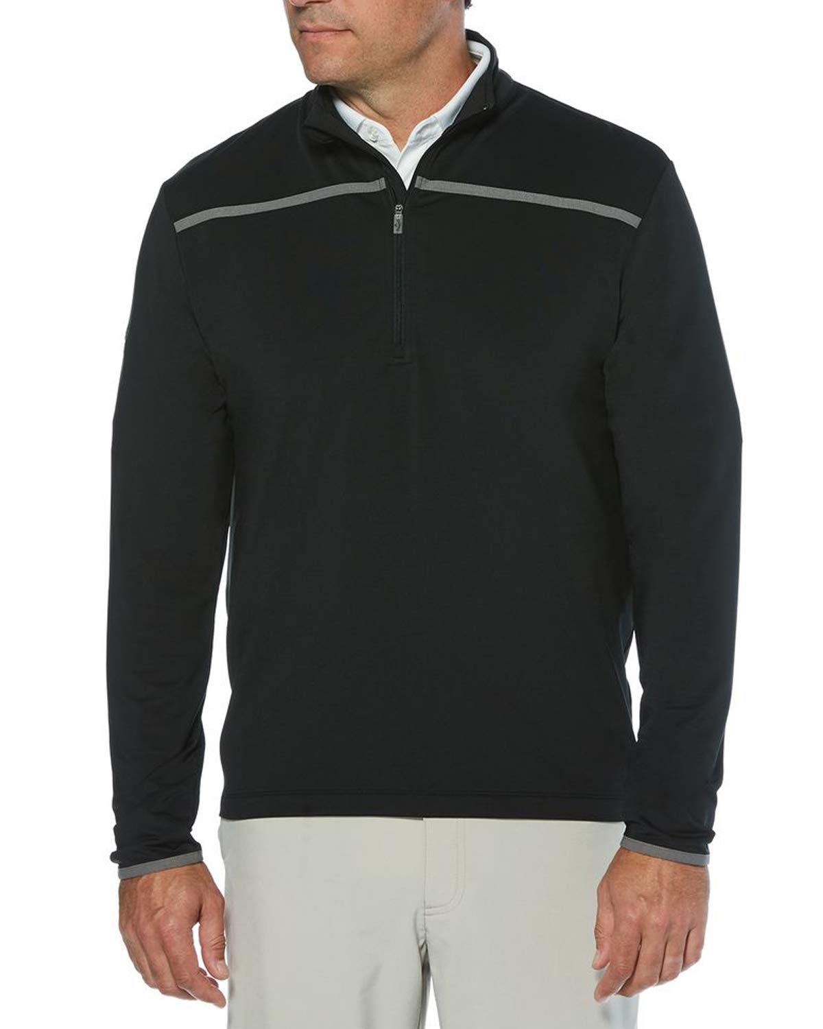 Callaway Men's Weather Series ¼ Zip Mock Neck Pullover - Extended Sizes Performance Golf Shirt for Cold Weather - Perfect for Golfing, Outdoor Sports & Casual Wear