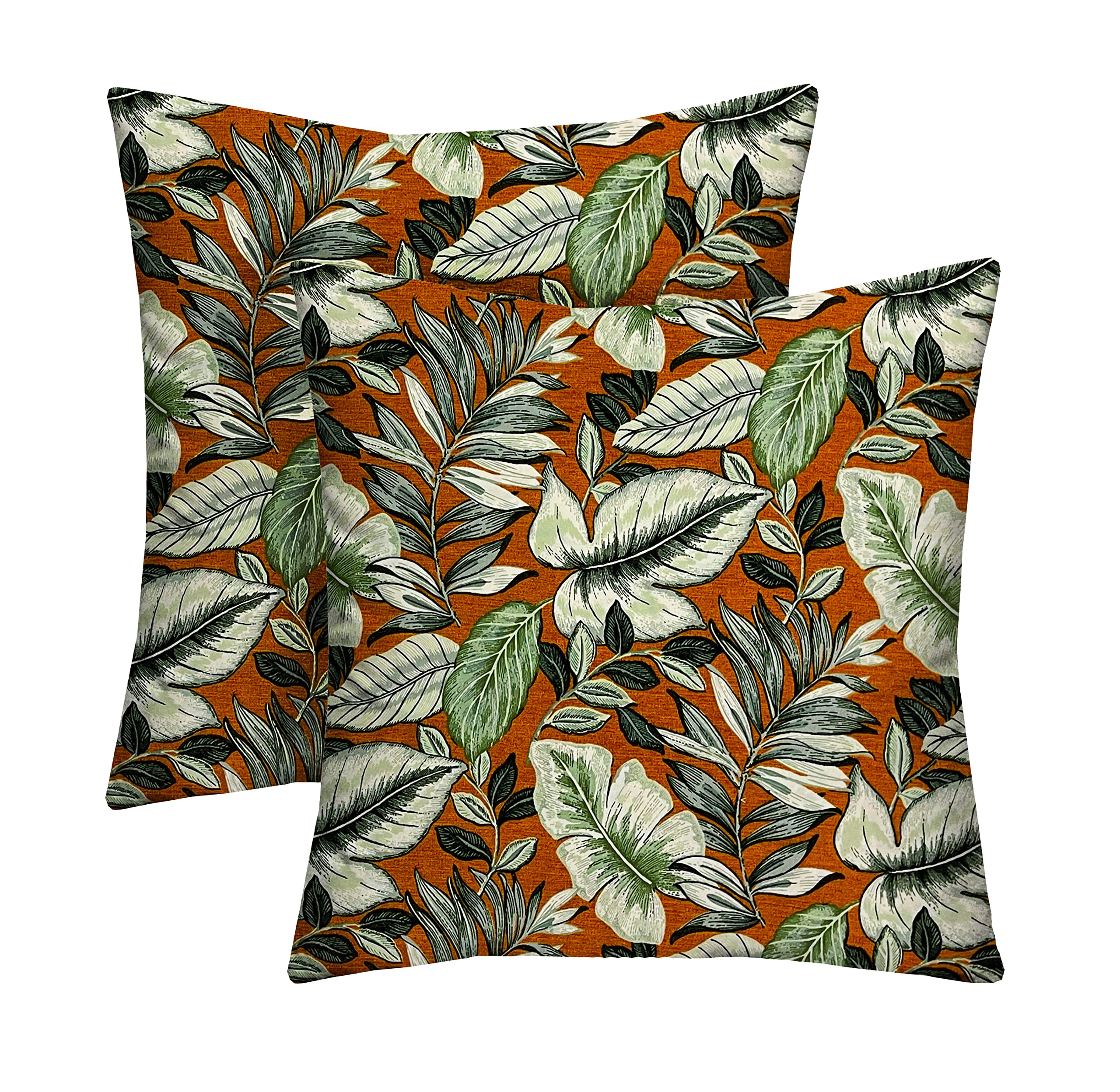 Square Throw Pillows Set of 2 - 17x17