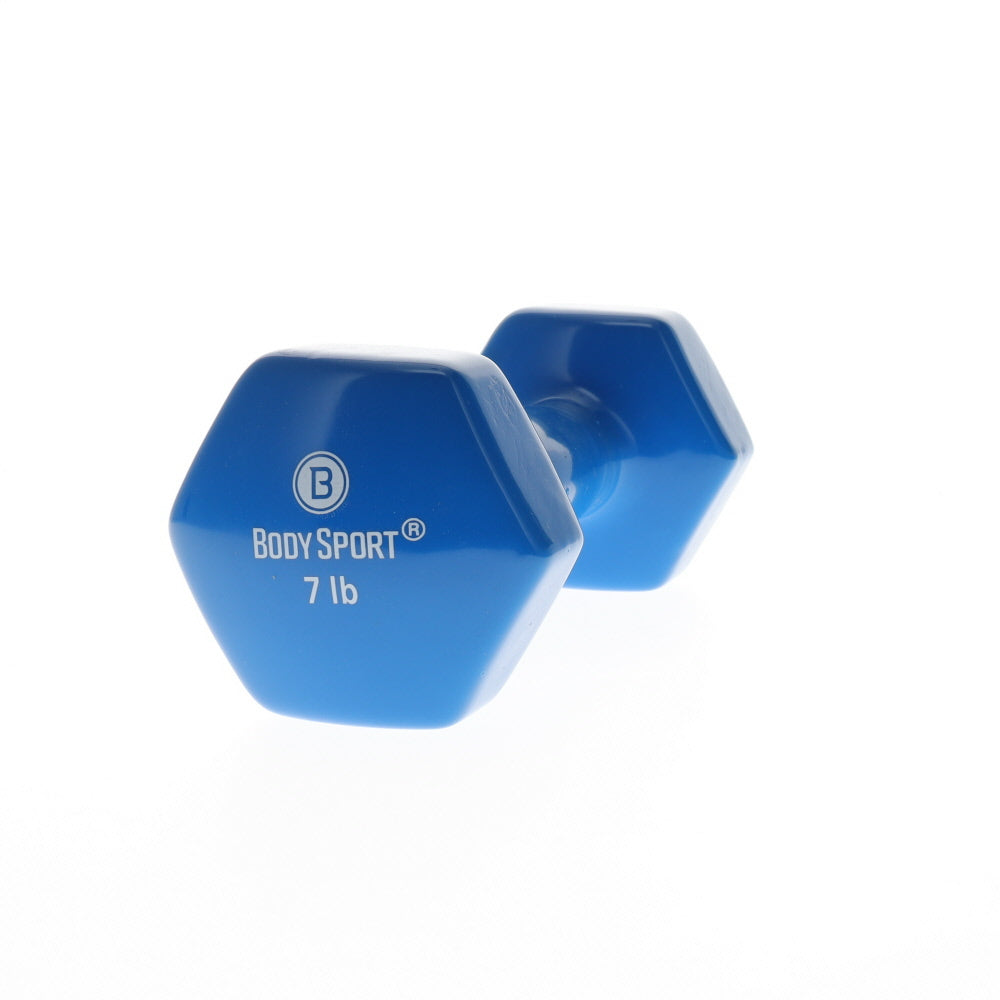 Elivate Body Sport Vinyl Dumbbells - 5-50lbs Set for Home Gym, Strength Training & Fitness Workouts | Non-Slip Grip, Durable Vinyl Coating | Perfect for Weightlifting, CrossFit & Muscle Building