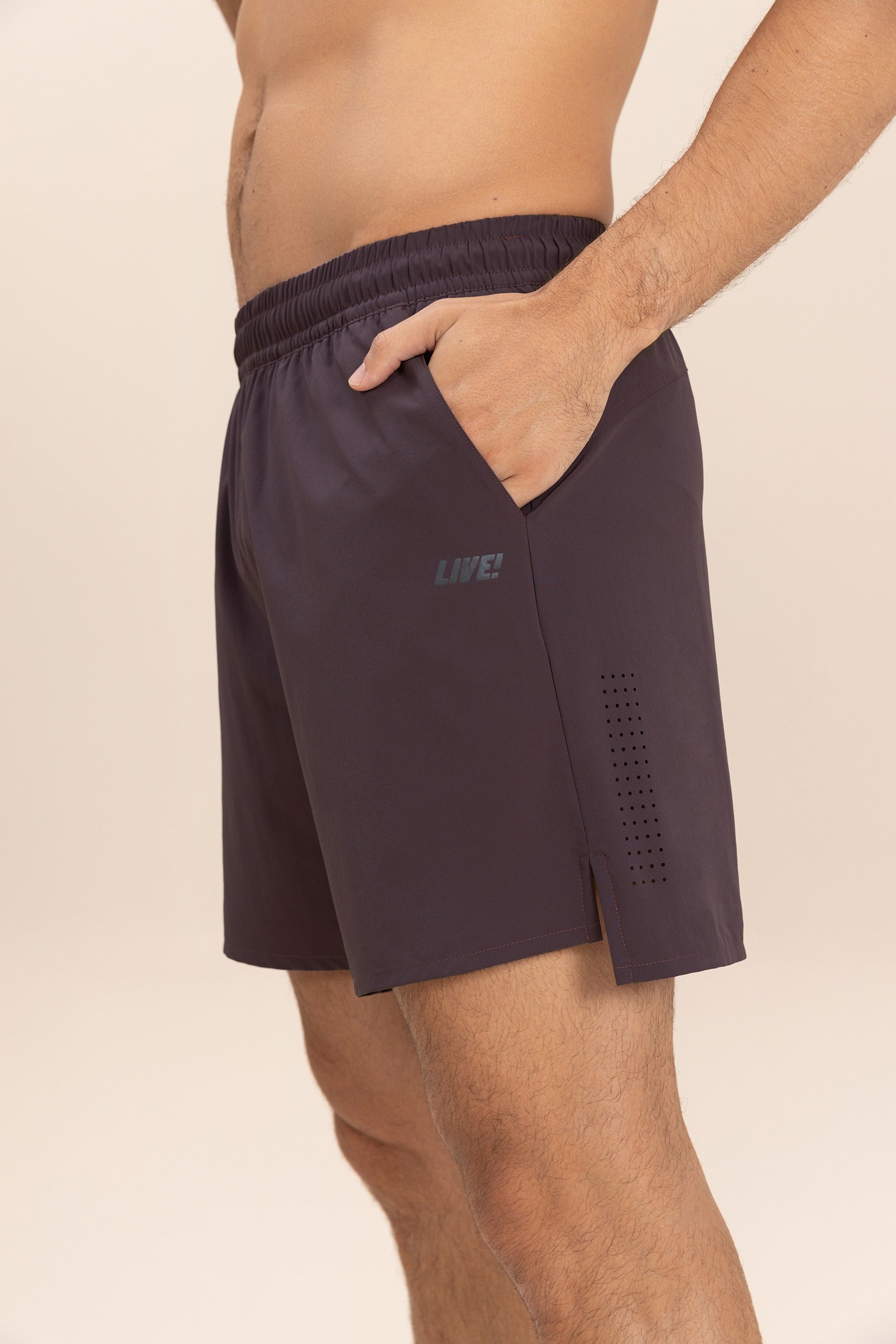 Men's Sweat 6 Dryside Quick-Dry Workout Shorts - Lightweight & Breathable for Running, Gym & Outdoor Activities