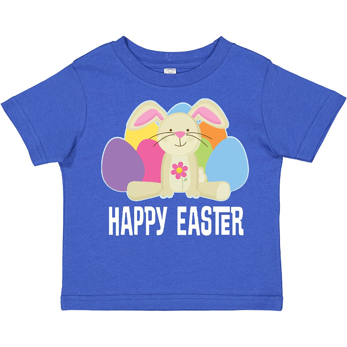 Happy Easter Bunny Toddler T-Shirt - Cute Holiday Outfit for Kids