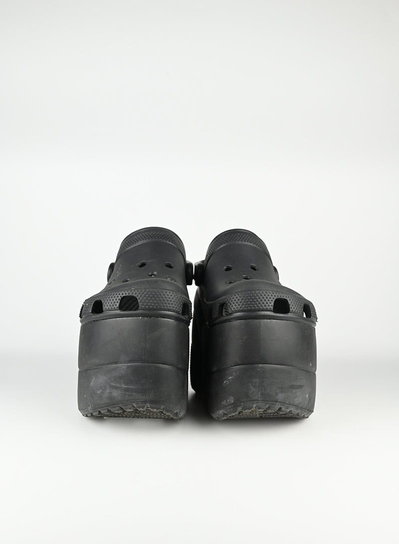 Balenciaga Platform Crocs Black Size 36 - Stylish Comfort for Casual Outings & Streetwear Fashion