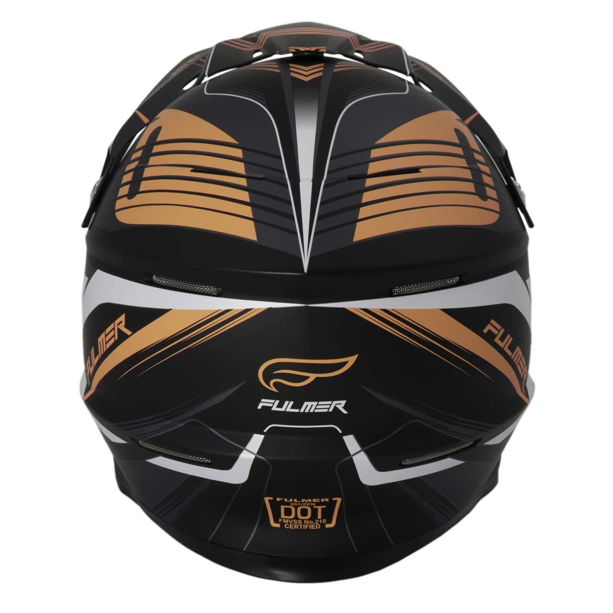 Fulmer Zen Adult MX Helmet - Lightweight Motorcycle Helmet for Off-Road & Street Riding - DOT Certified Safety Gear for Men & Women - Perfect for Motocross, Dirt Biking & Adventure Tours