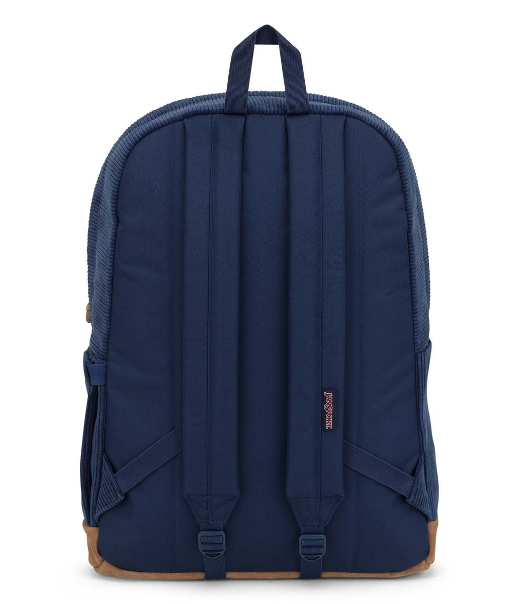 JanSport Right Pack Expressions Backpack - Navy Corduroy, Lightweight Laptop Backpack for School, College & Travel, Durable Bookbag with Padded Shoulder Straps