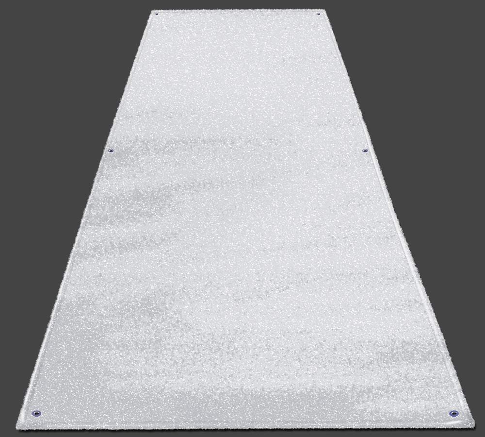 Premium White Outdoor Turf Wedding Aisle Runner - 4ft x 20ft - Durable Artificial Grass for Garden Weddings, Ceremonies & Events