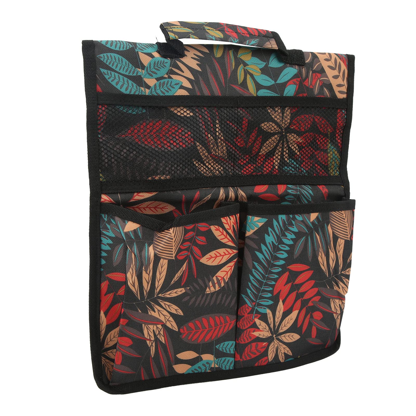 **Amonida Lightweight Garden Tool Bag with Red Leaves Design - Perfect for Gardening, Landscaping & Outdoor Storage**