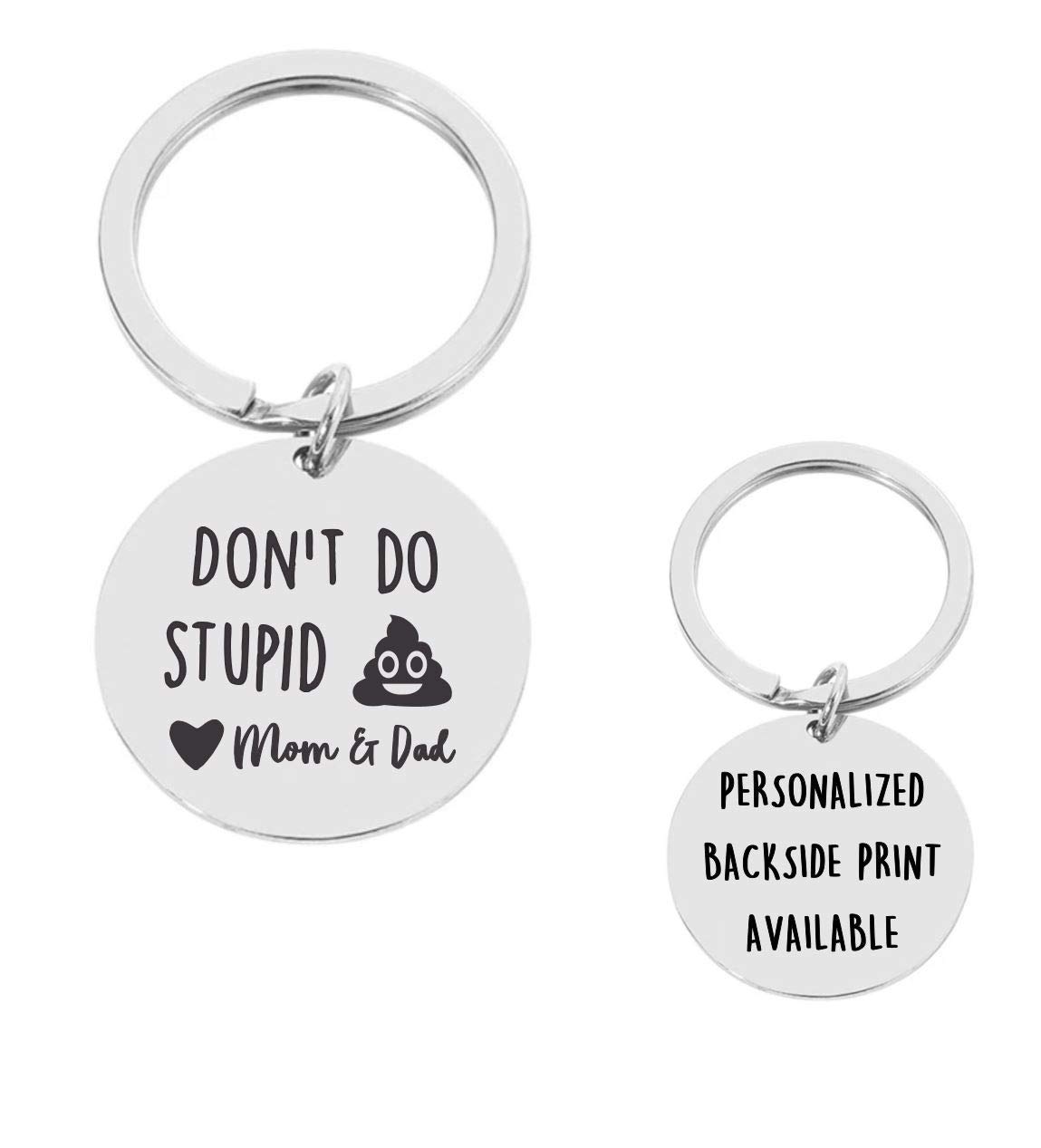 Funny Keychain Gifts for Boys - 16th Birthday Present & First Car Key Chain with Drivers License - Perfect College Gift for Son from Parents - Great for Graduation, Back to School & Teen Milestone Celebrations