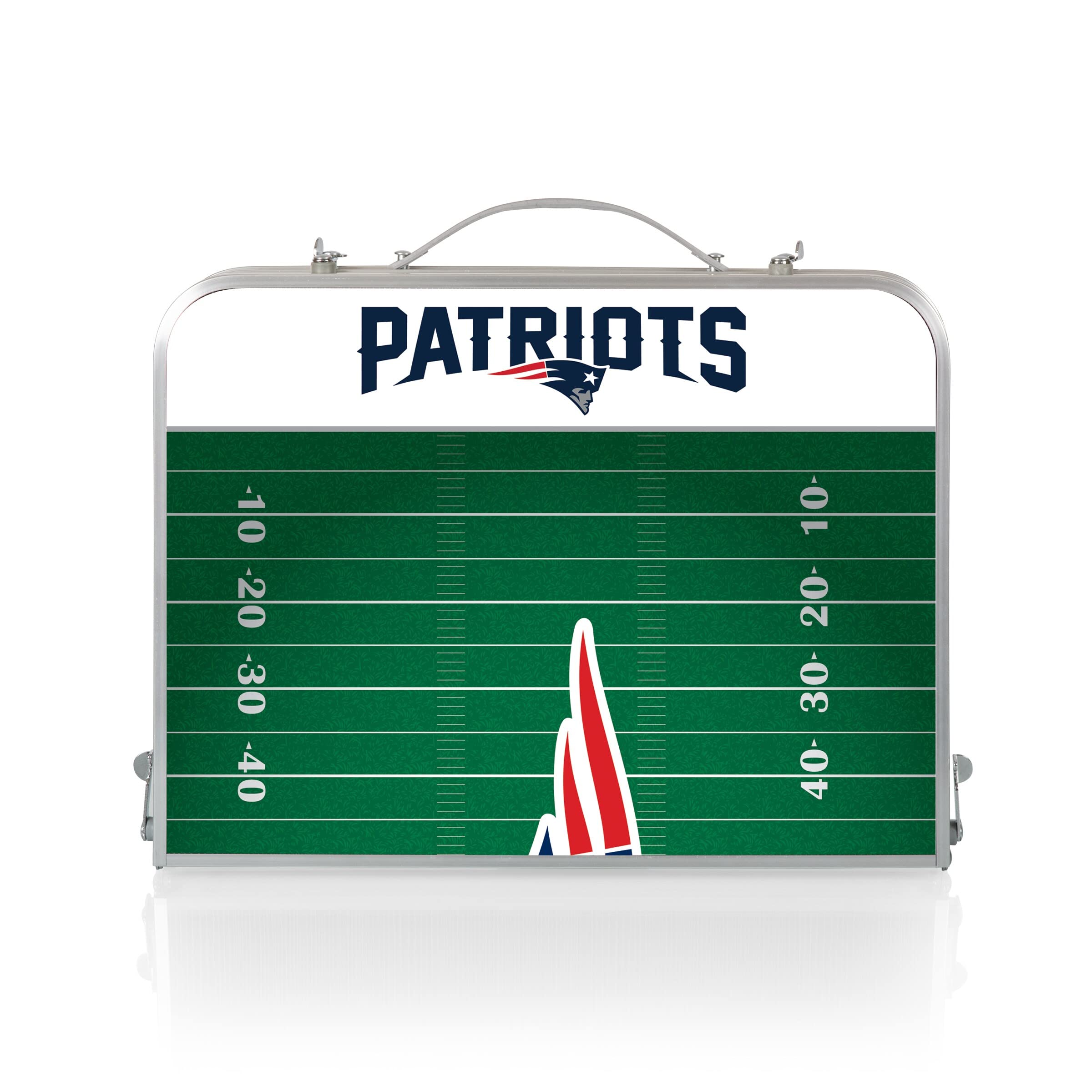 PICNIC TIME NFL Concert Mini Portable Folding Table - Small Lightweight Picnic Table for Outdoor Events, Camping, Tailgating & Beach Parties