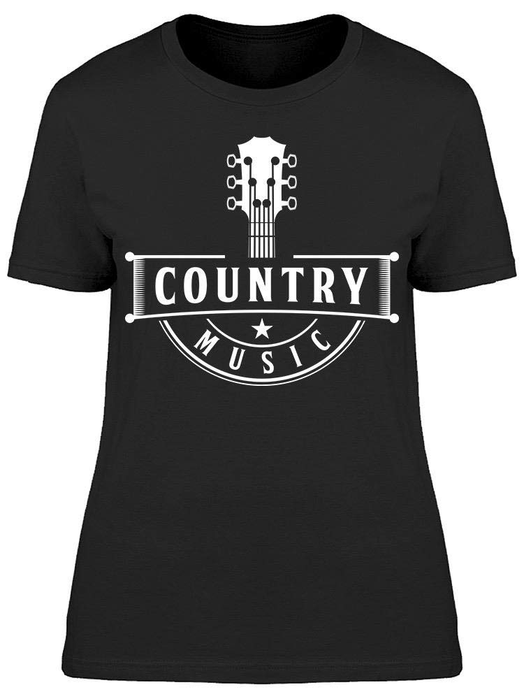 Smartprints Country Music Design T-Shirt for Women - Comfortable Cotton Tee for Concerts, Festivals & Casual Wear