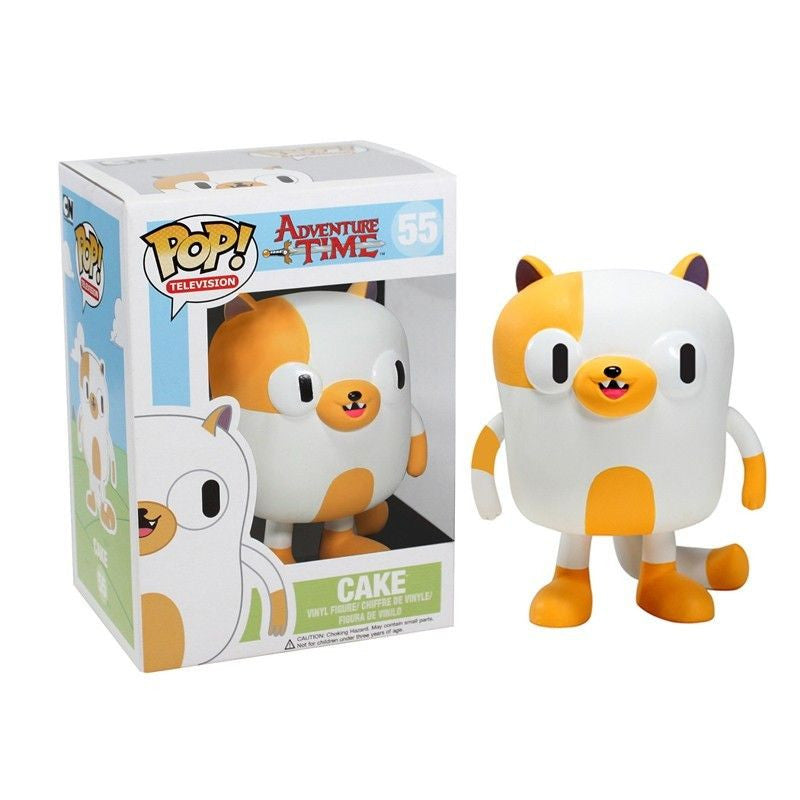 Adventure Time Pop! Vinyl Figure Cake Topper - Finn & Jake Collectible for Birthday & Wedding Cakes - Perfect for Themed Parties & Decorations