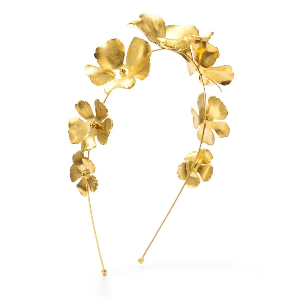 Eden Floral Headband for Women - Elegant Flower Hair Accessory for Weddings, Parties & Boho Style | Perfect for Brides, Bridesmaids & Festival Outfits