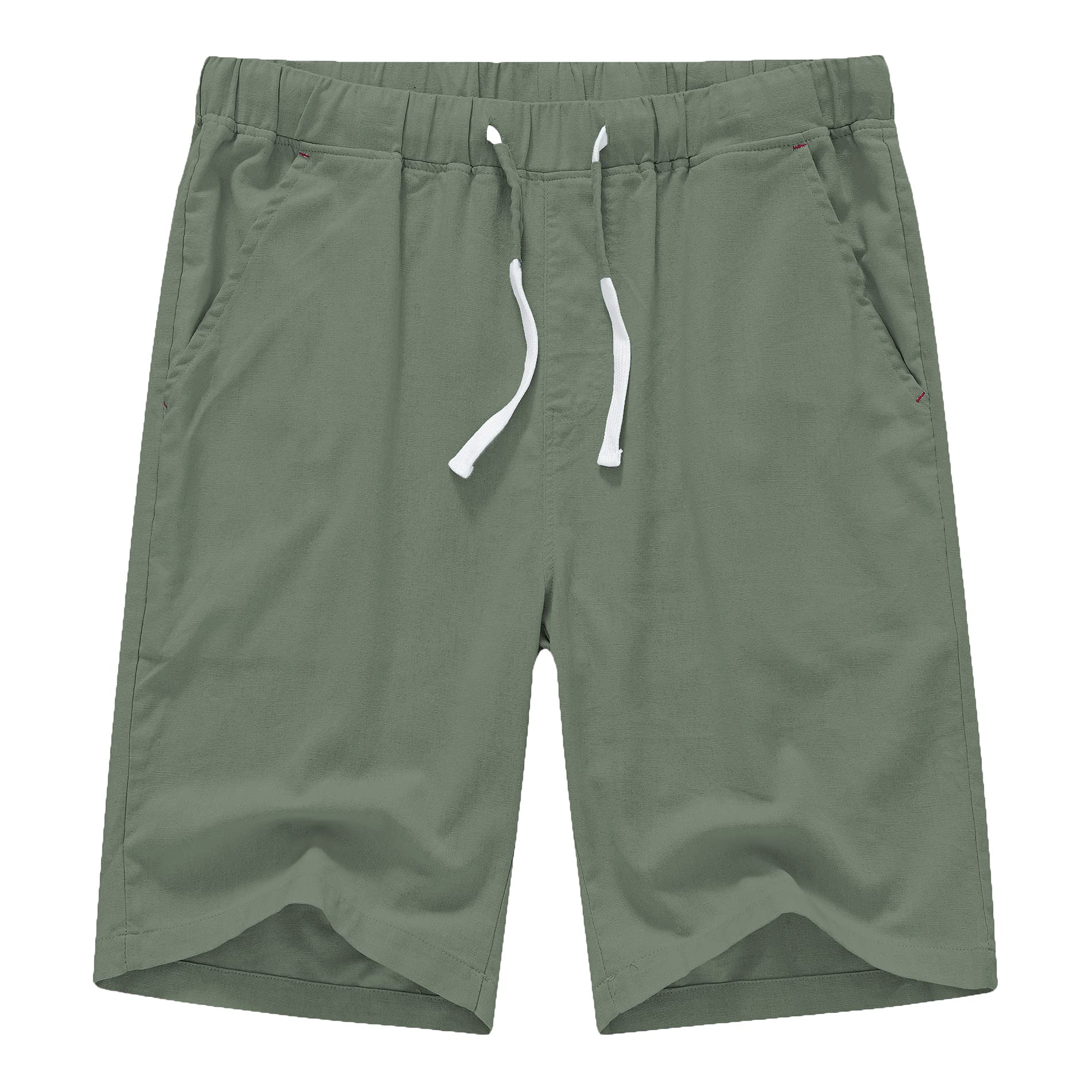 YuKaiChen Men's Casual Shorts with Drawstring - Lightweight Breathable Summer Shorts for Outdoor, Gym, and Beach Activities