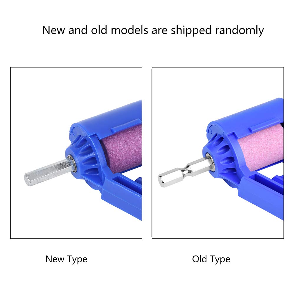 Portable Drill Bit Sharpener for Iron-Based Bits - ABS Plastic Sharpening Tool Saves Effort & Time - Perfect for Home DIY, Woodworking, and Metalworking Projects