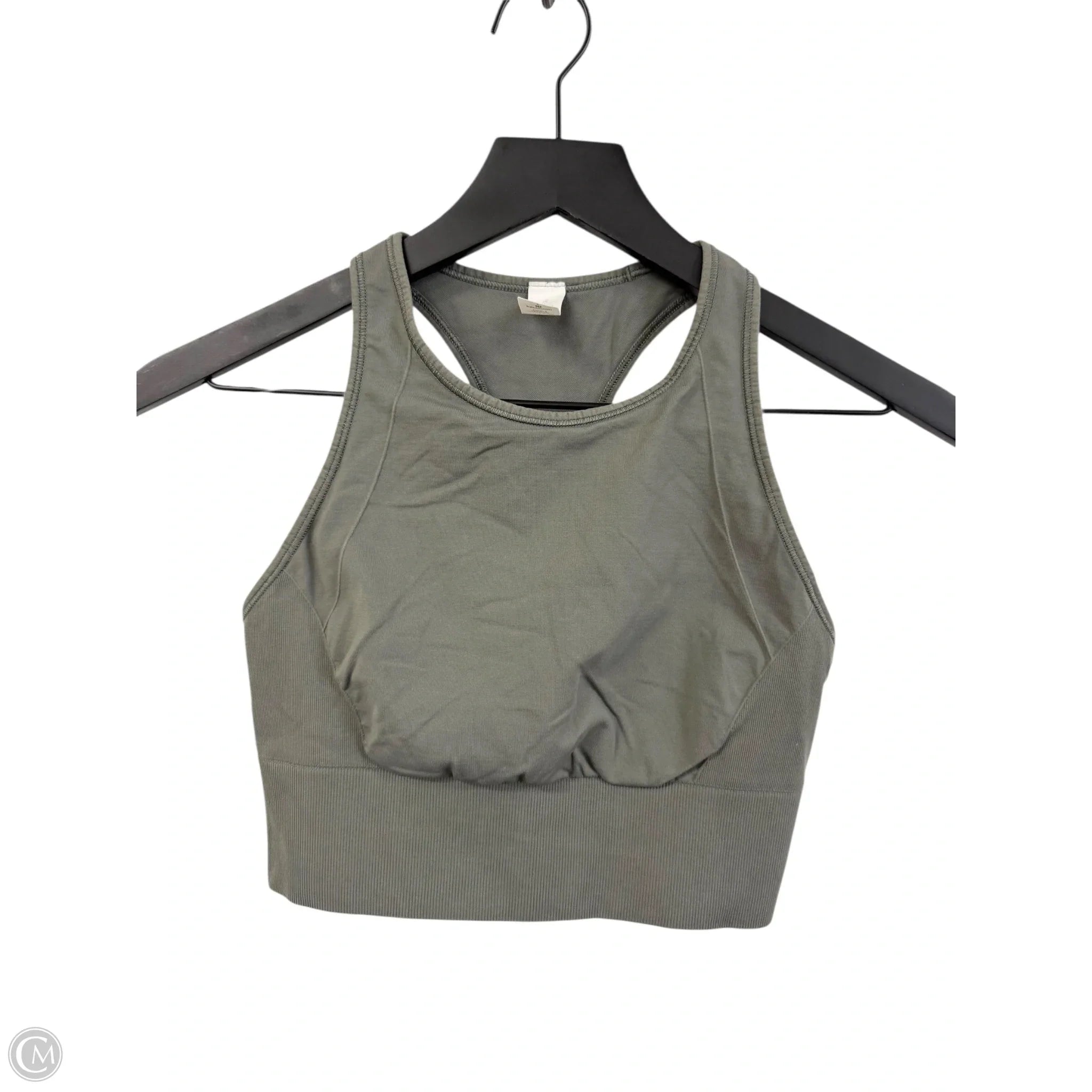 Lululemon Green Athletic Sports Bra Size 6 - High Support Workout Top for Running, Yoga & Gym