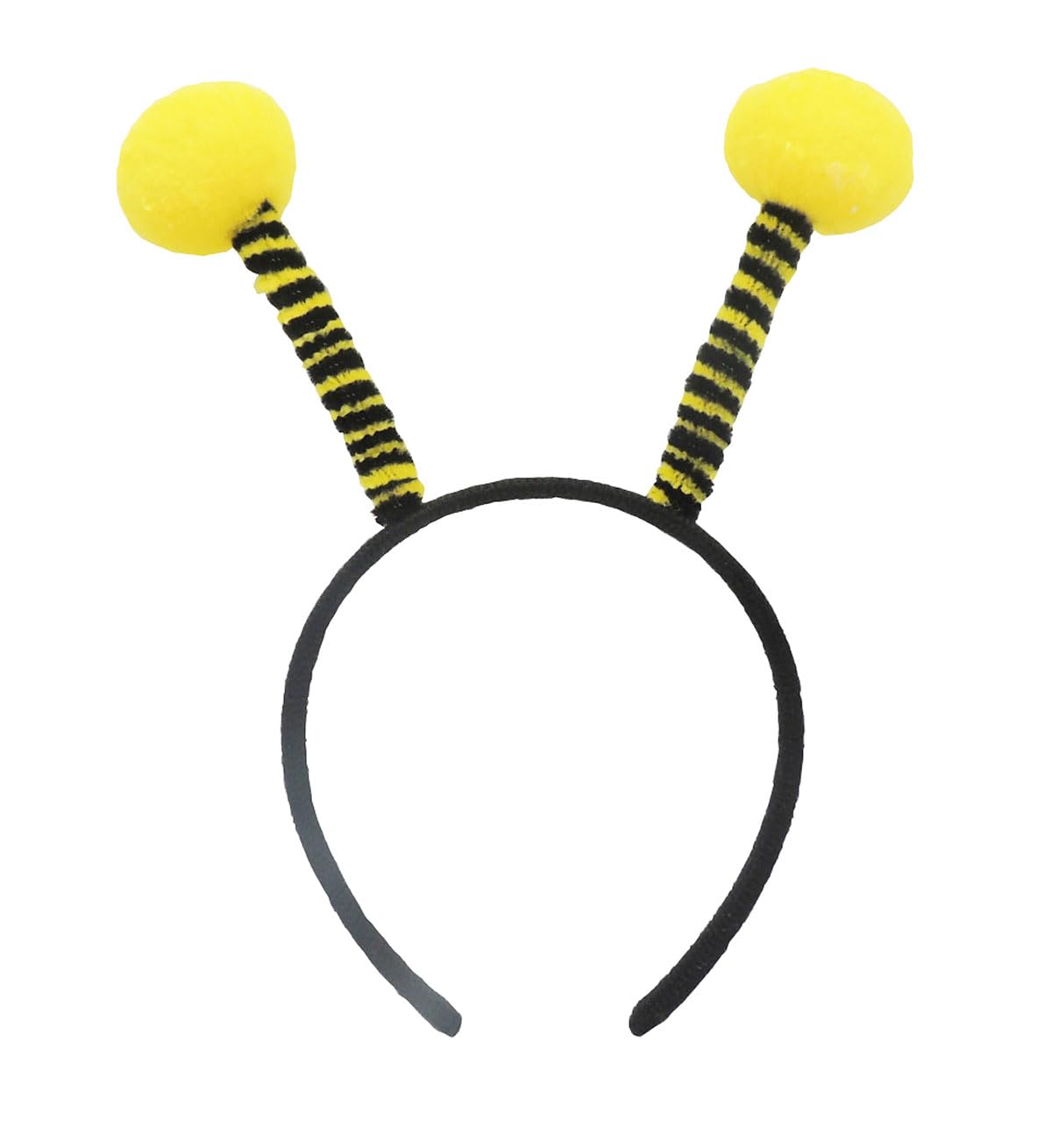 Cute Bee Antenna Headband for Women & Girls - Fun Bee Tentacle Headpiece for Halloween, Christmas, Cosplay & Parties - Perfect Costume Accessory for Dress-Up, Festivals & Themed Events
