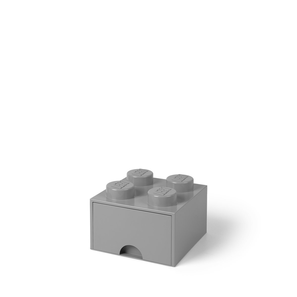 LEGO Brick Drawer - Stackable Storage & Décor Organizer for LEGO Bricks - Medium Stone Grey - Perfect for Kids' Room, Playroom & Office Organization