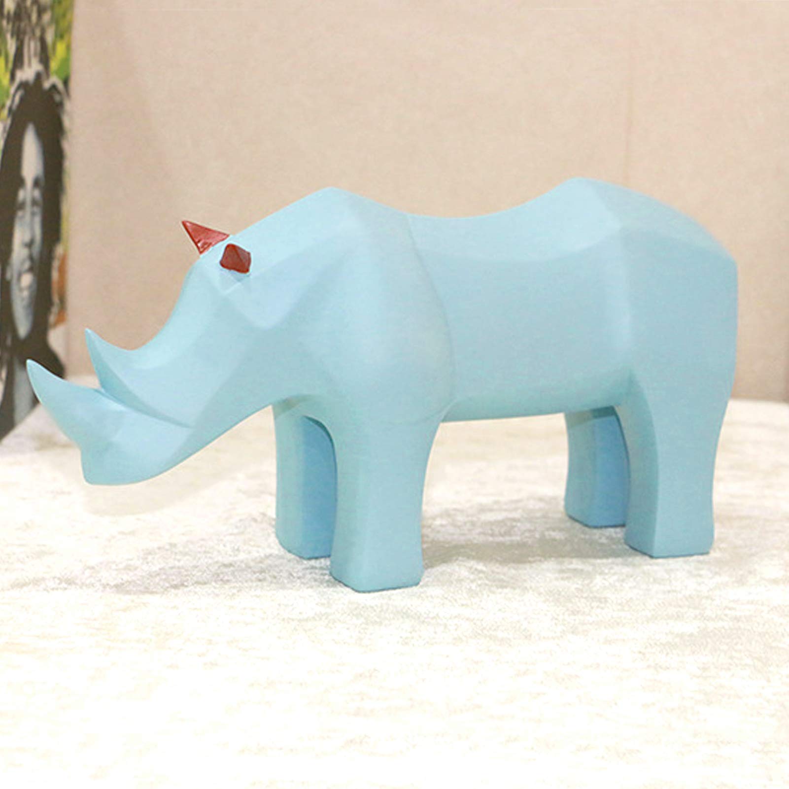 Fdit Animal Figurines - Elegant Modern Office & Home Decor Resin Statues | Perfect for Desk, Shelf & Gift Giving