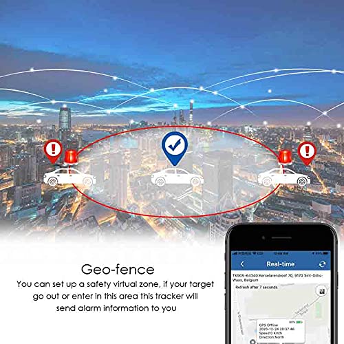 4G TK905 Magnetic GPS Tracker for Vehicles - Real Time Car & Motorcycle Tracker with Strong Magnet for Trucks, Bikes & Fleet Management | Perfect for Anti-Theft, Teen Driver Monitoring & Asset Tracking