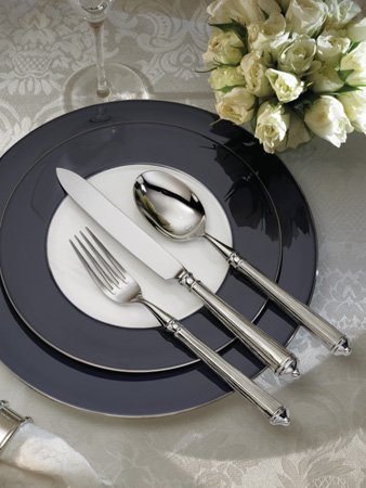 Premium Ricci Rialto Stainless Steel Dinner Knife Set - 18/10 Rust-Proof Cutlery for Fine Dining, Restaurant & Home Kitchen Use