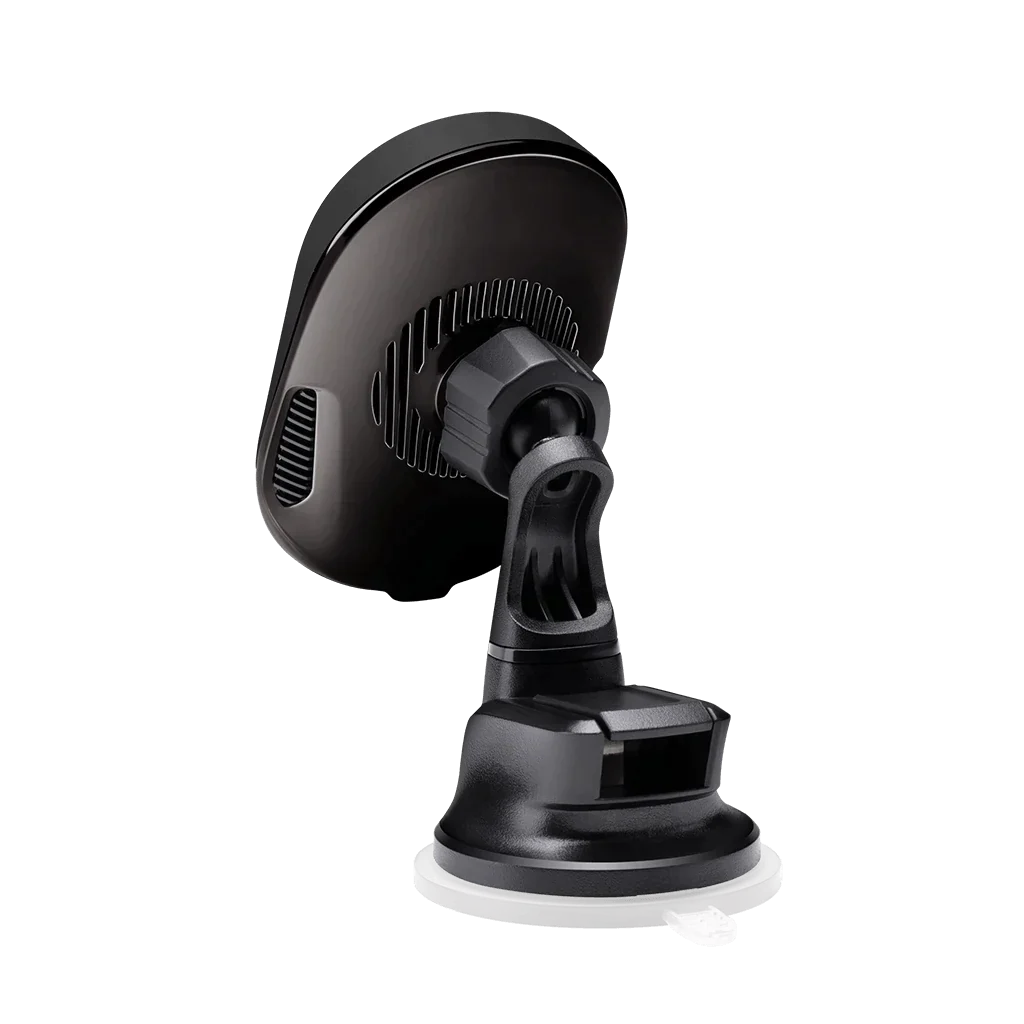 Premium Car Phone Mount & Wireless Charger - Fast Charging, Secure Grip, 360° Rotation [US Stock] - Perfect for Commuting, Road Trips & GPS Navigation