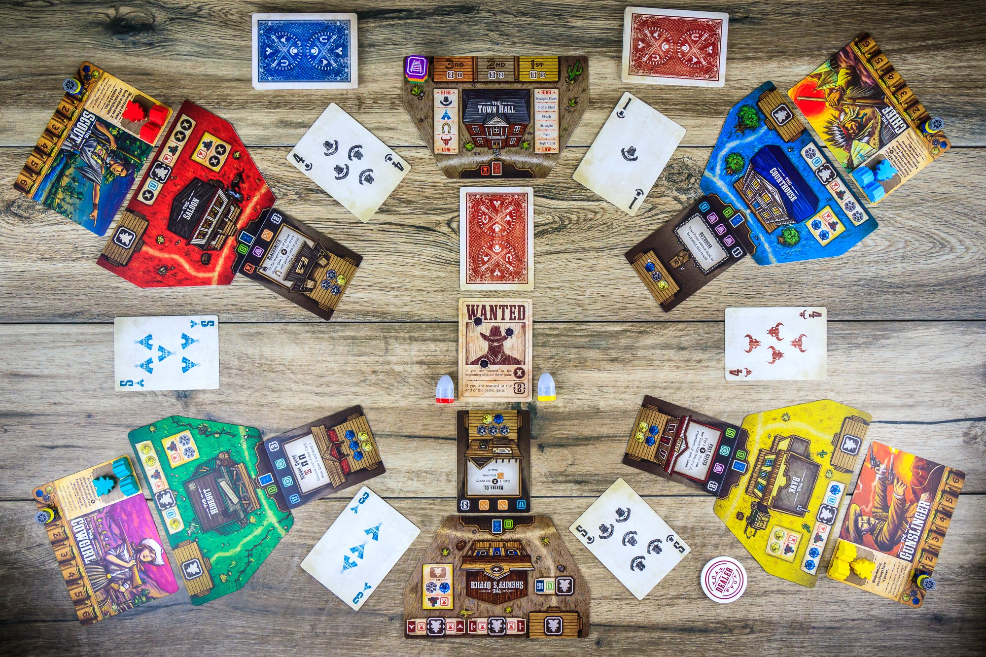 Tiny Epic Western Board Game - Wild West Poker Adventure for Game Nights