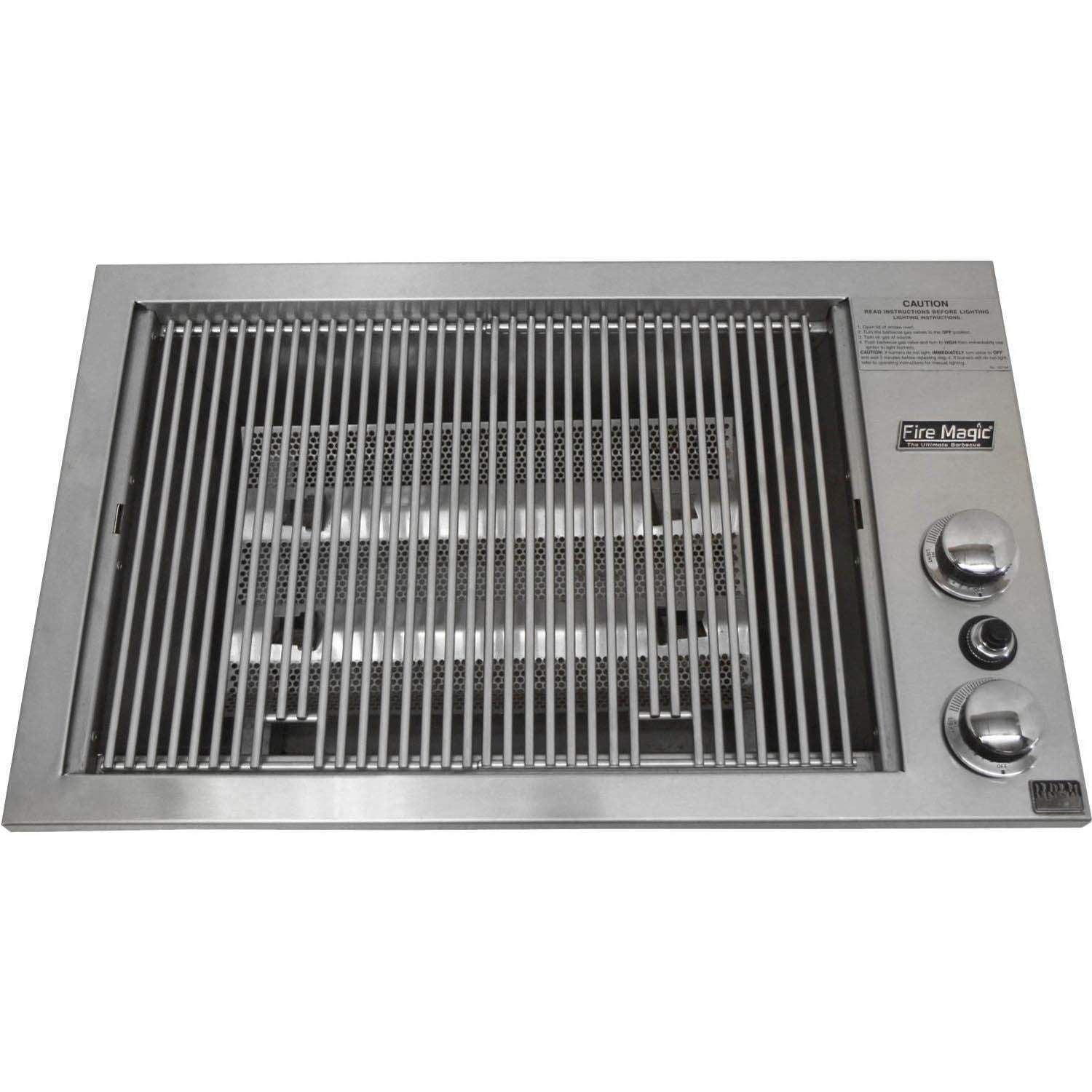 Fire Magic 23 Inch Legacy Deluxe Gourmet Drop-In Gas Grill - Premium Outdoor Cooking for Backyard BBQs, Patio Parties & Family Gatherings