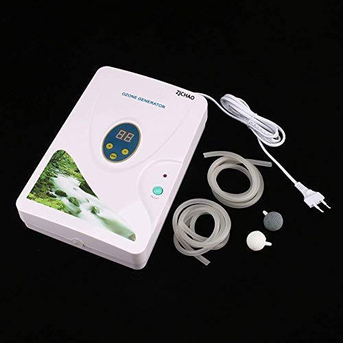 Portable Digital Timer Ozone Generator - Air Purifier & Ionizer for Home, Car, and Office - Remove Odors, Disinfect, and Detoxify - Perfect for Pet Owners, Smokers, and Allergy Sufferers