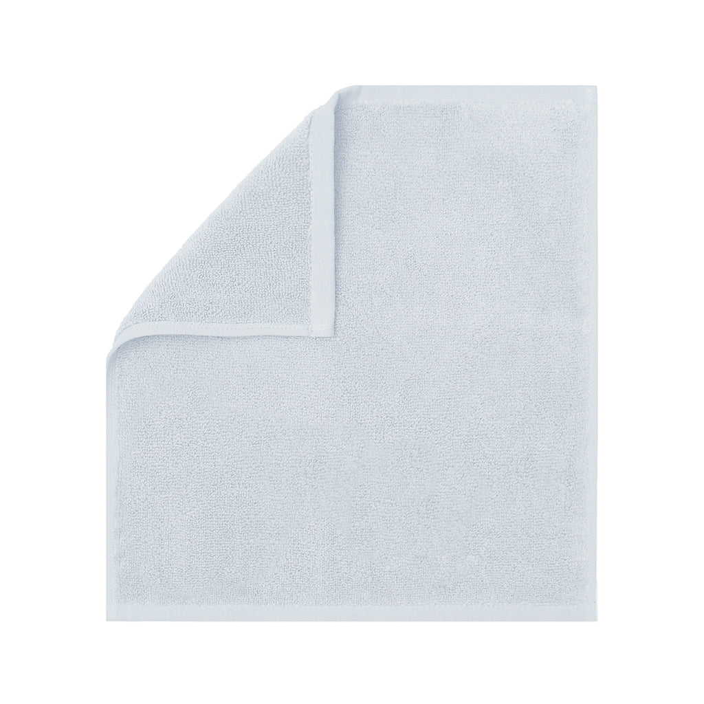 Soft Ice Blue Baby Washcloths - Gentle & Absorbent for Newborn Bath Time, Sensitive Skin Care & Spa Facial Cleansing