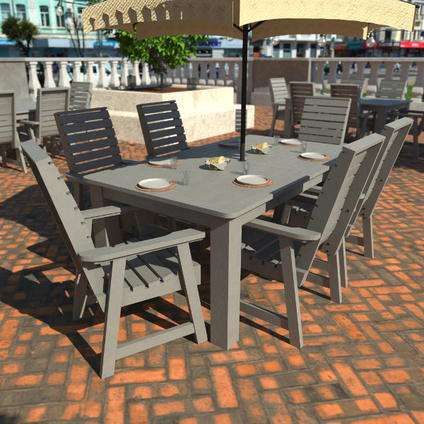 Glennville 7-Piece Dining Set - Modern Wooden Table & Chairs for Kitchen, Dining Room, Patio | Perfect for Family Meals & Entertaining Guests