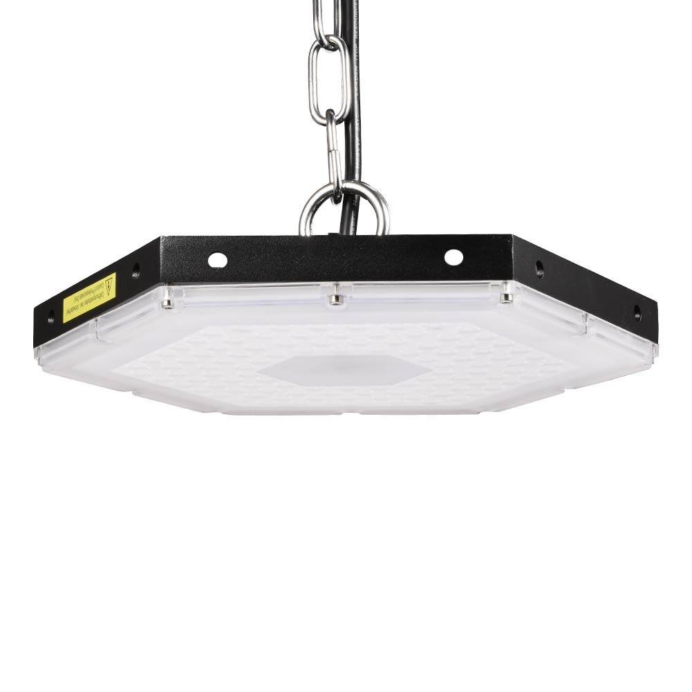 300W LED High Bay Lights - 30,000LM 6500K Daylight, IP66 Waterproof Warehouse Lighting for Factories, Gyms & Workshops - Bright & Durable Industrial Shop Lights for Warehouses, Garages & Commercial Spaces