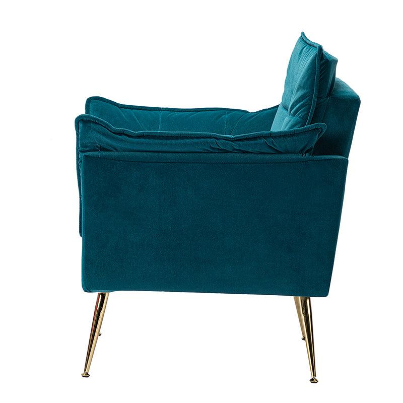 Jaxon Plush Armchair - Ultra Soft Comfortable Lounge Chair for Living Room, Bedroom, or Office - Perfect for Relaxing, Reading & Napping