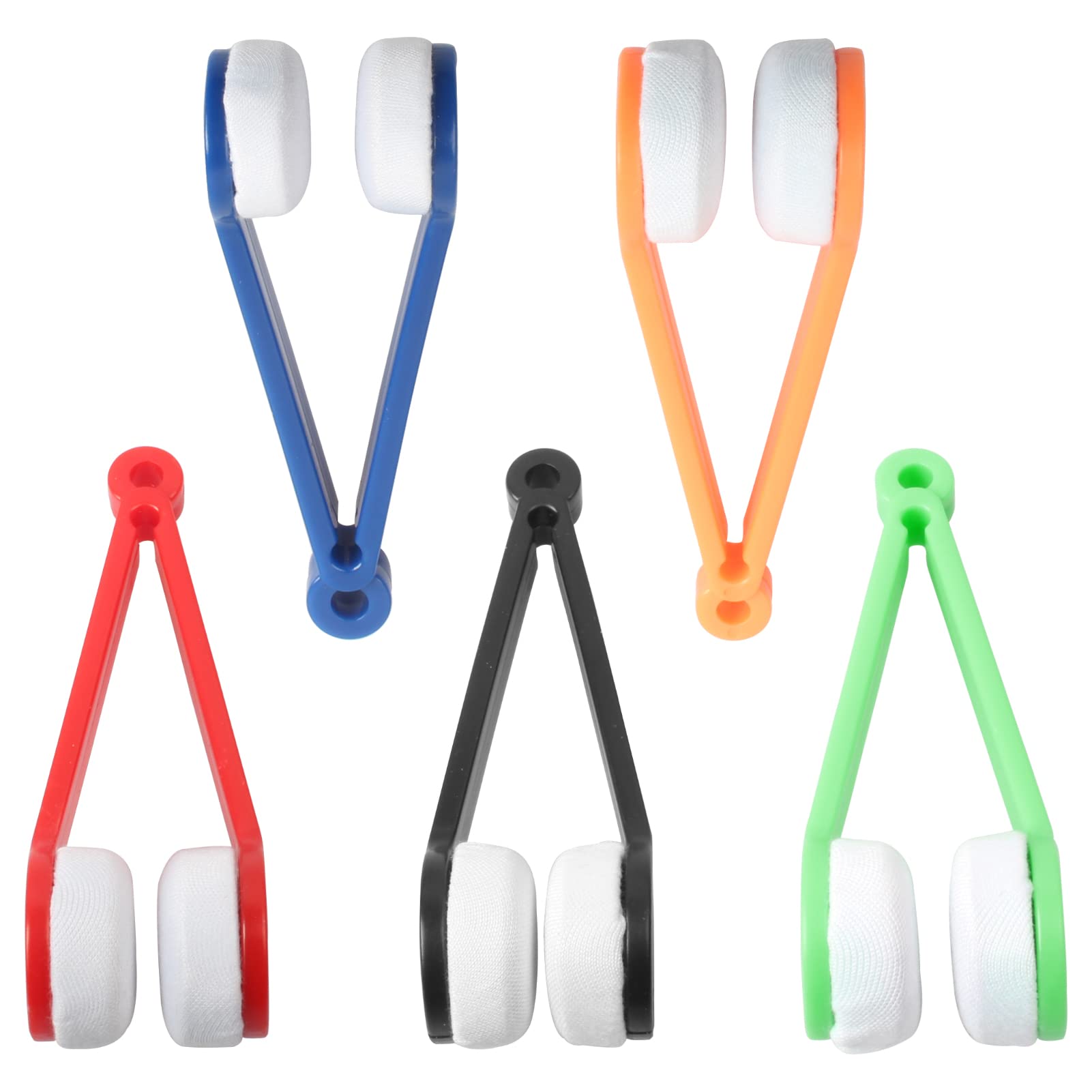 5-Pack Mini Sunglasses Cleaning Kit - Premium Microfiber Eyeglass Cleaner Cloths & Tools for Glasses, Sunglasses, and Spectacles | Perfect for Travel, Office, and Daily Lens Care