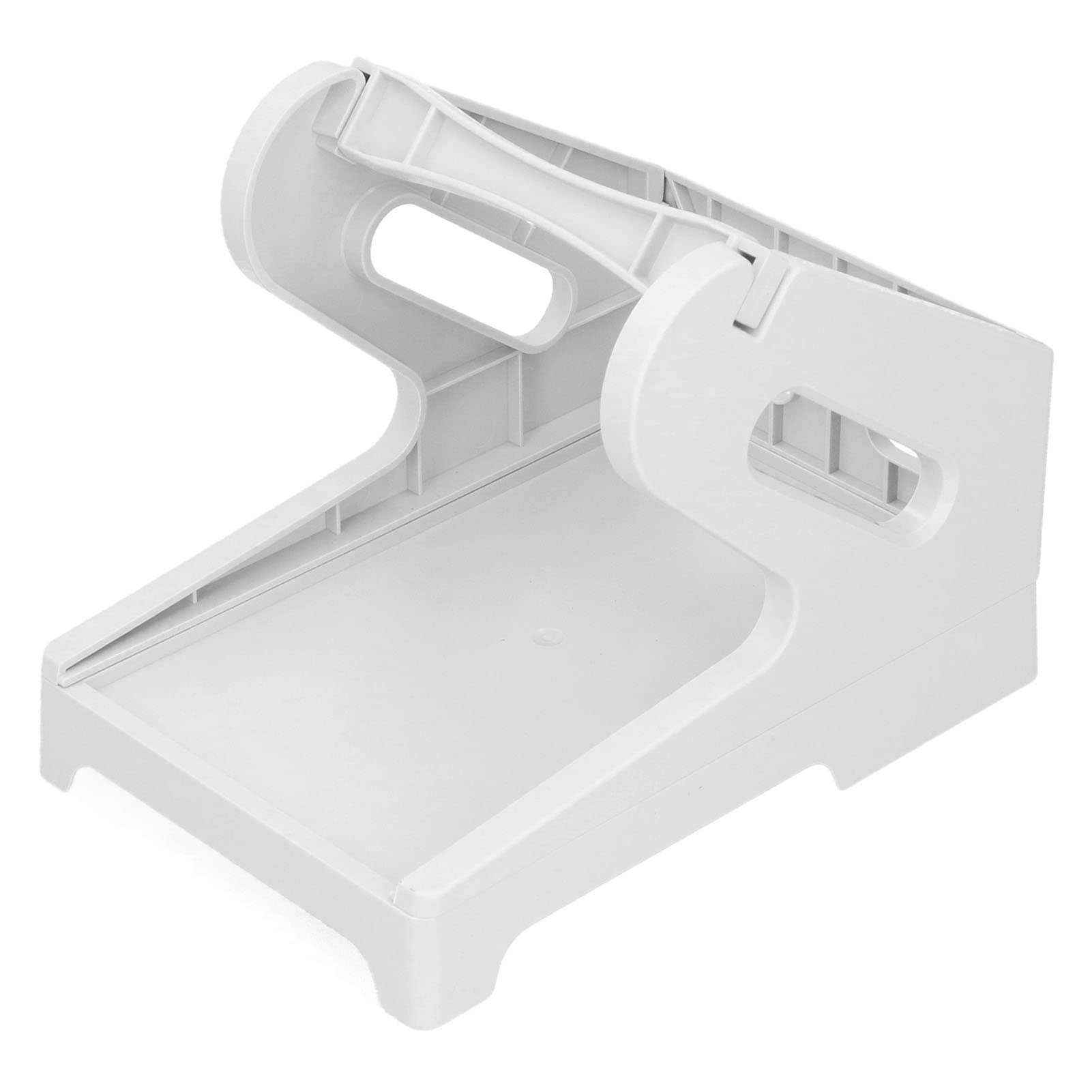 Thermal Receipt Paper Holder & Fan-Fold Label Paper Organizer for Desktop Printers - Business Card Holder for Office & Retail Use