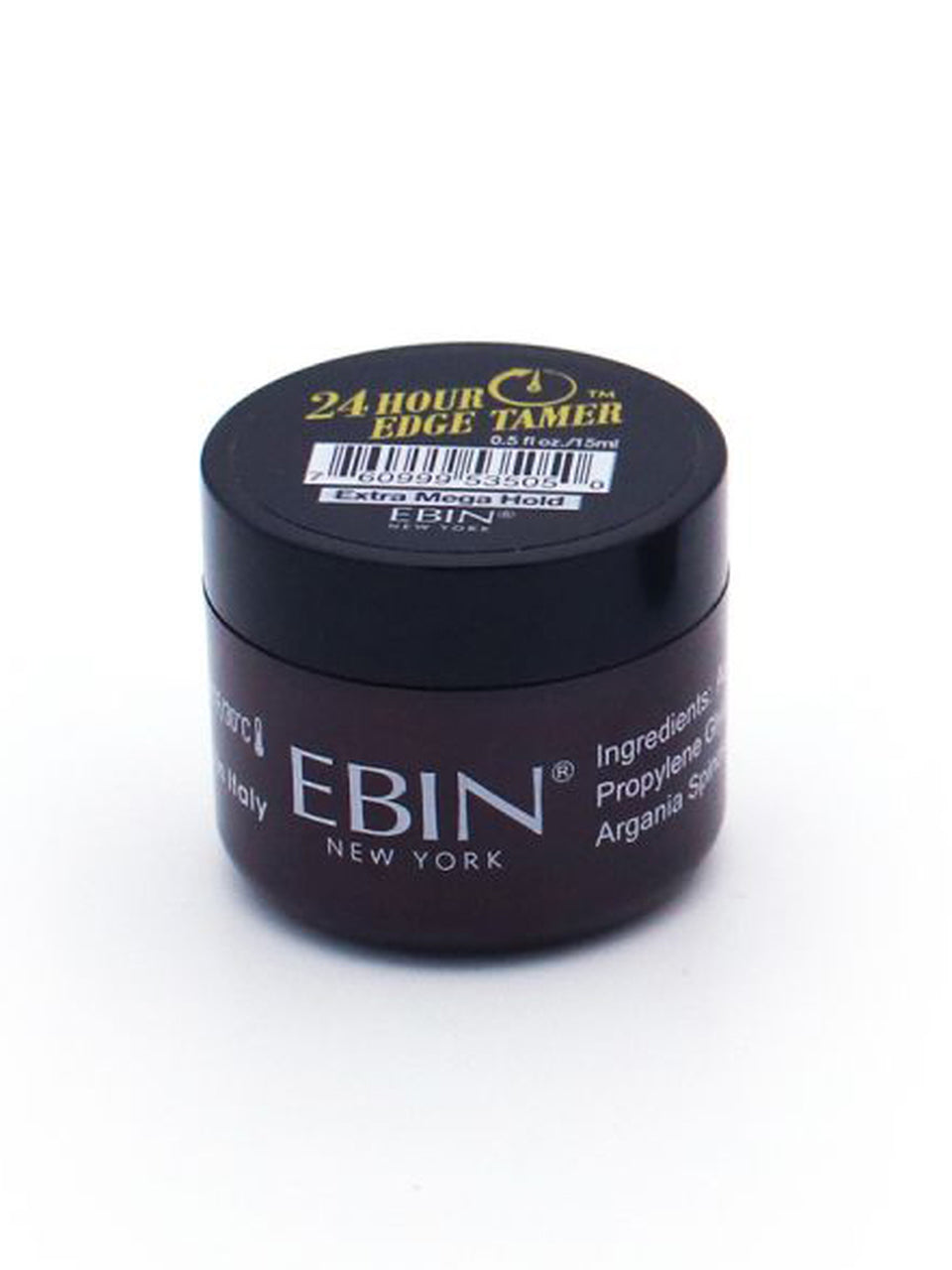 EBIN ULTRA SUPER HOLD 24 HR EDGE TAMER Hair Gel - 0.5oz for Strong Hold & Frizz Control - Perfect for All-Day Styling, Curly Hair & Edge Laying