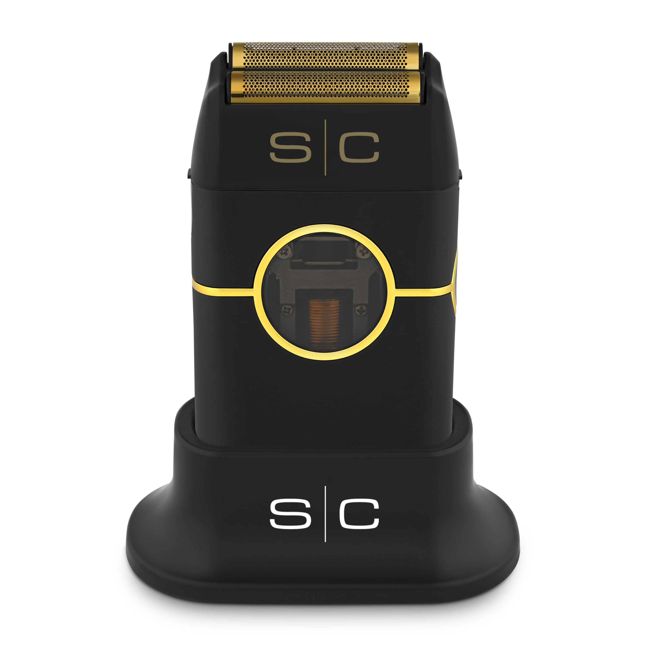 StyleCraft Instinct Metal Cordless Double Foil Shaver with IN2 Vector Motor & Intuitive Torque Control - USB-C Rechargeable Electric Razor for Men - Perfect for Travel, Gym & Daily Grooming