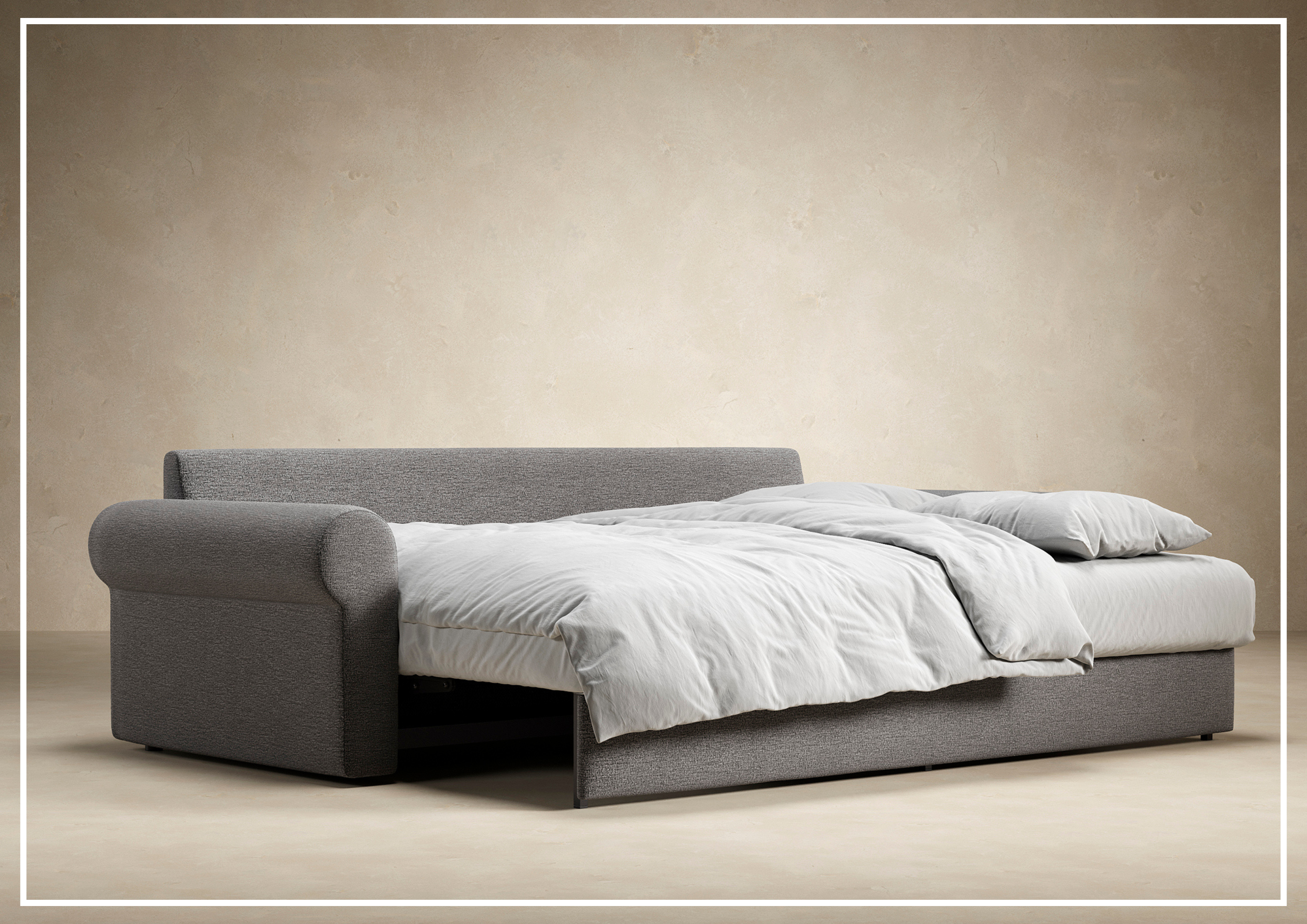 Innovation Living Vilander Full-Size Fabric Sofa Bed - Convertible Sleeper Sofa for Small Spaces, Guest Room & Apartment Living | Comfortable Modern Futon with Storage