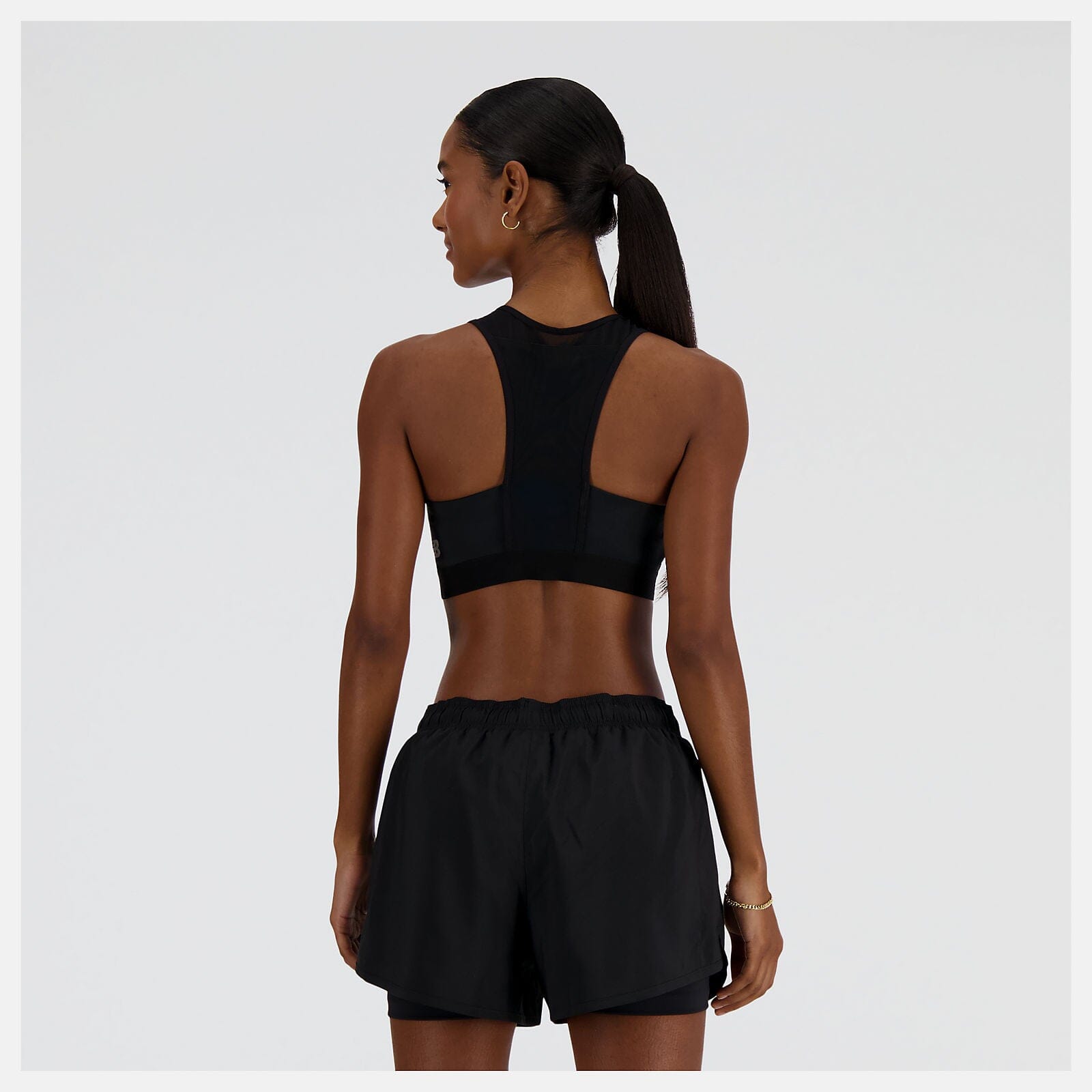 BlackToe Women's NB Sleek Pocket Medium Support Bra - Comfortable Wire-Free Sports Bra for Yoga, Running & Everyday Wear