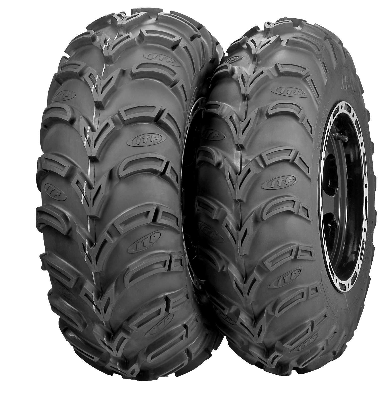 ITP Mud Lite 6-Ply ATV Tires 22x11-8 (Pair) - Heavy Duty Off-Road All Terrain Tires for ATV, UTV & Quad Bikes - Perfect for Mud, Sand & Trail Riding