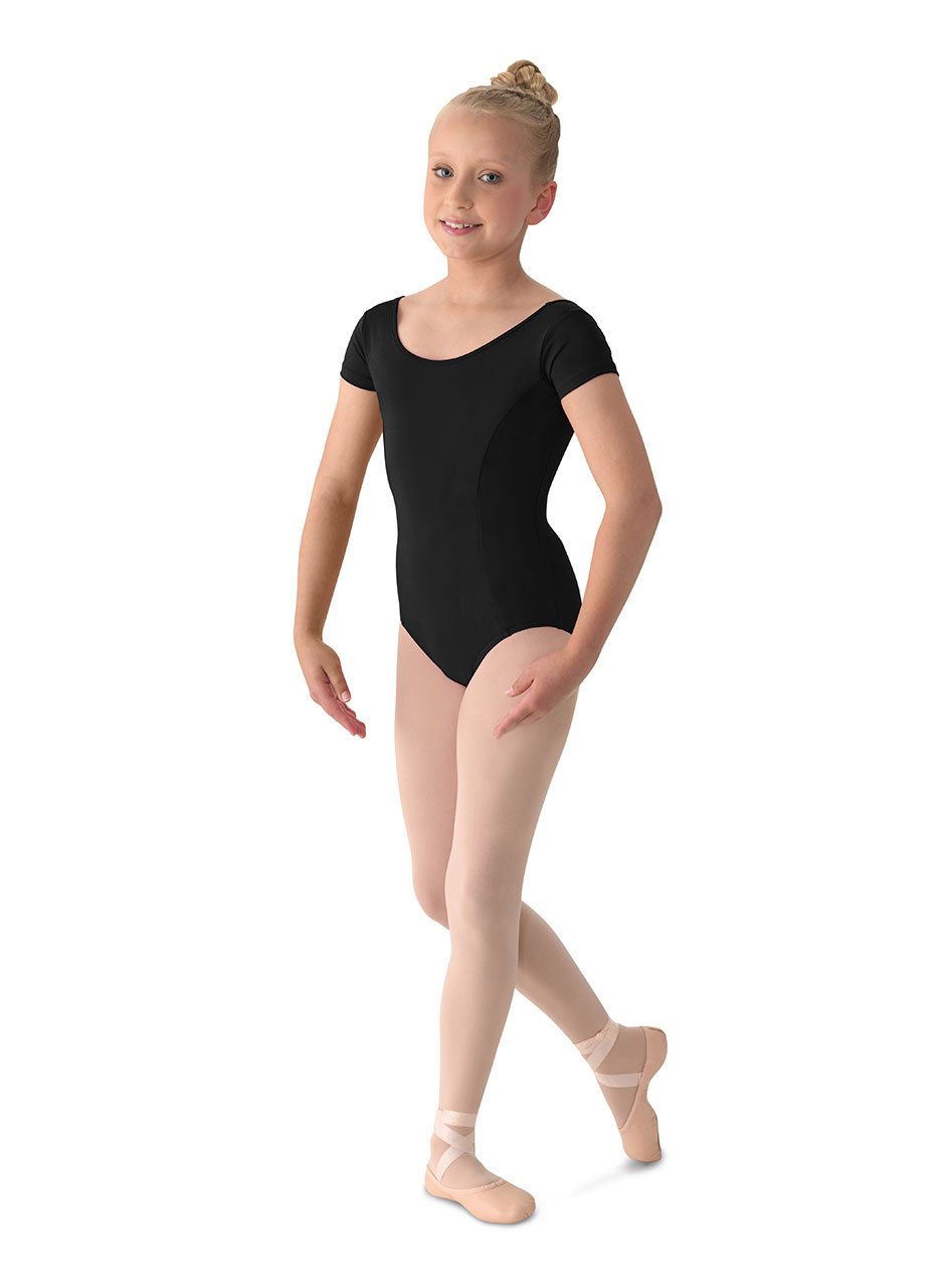 Mirella Girls Princess Seam Cap Sleeve Dance Leotard - Ballet, Gymnastics & Performance Wear for Kids